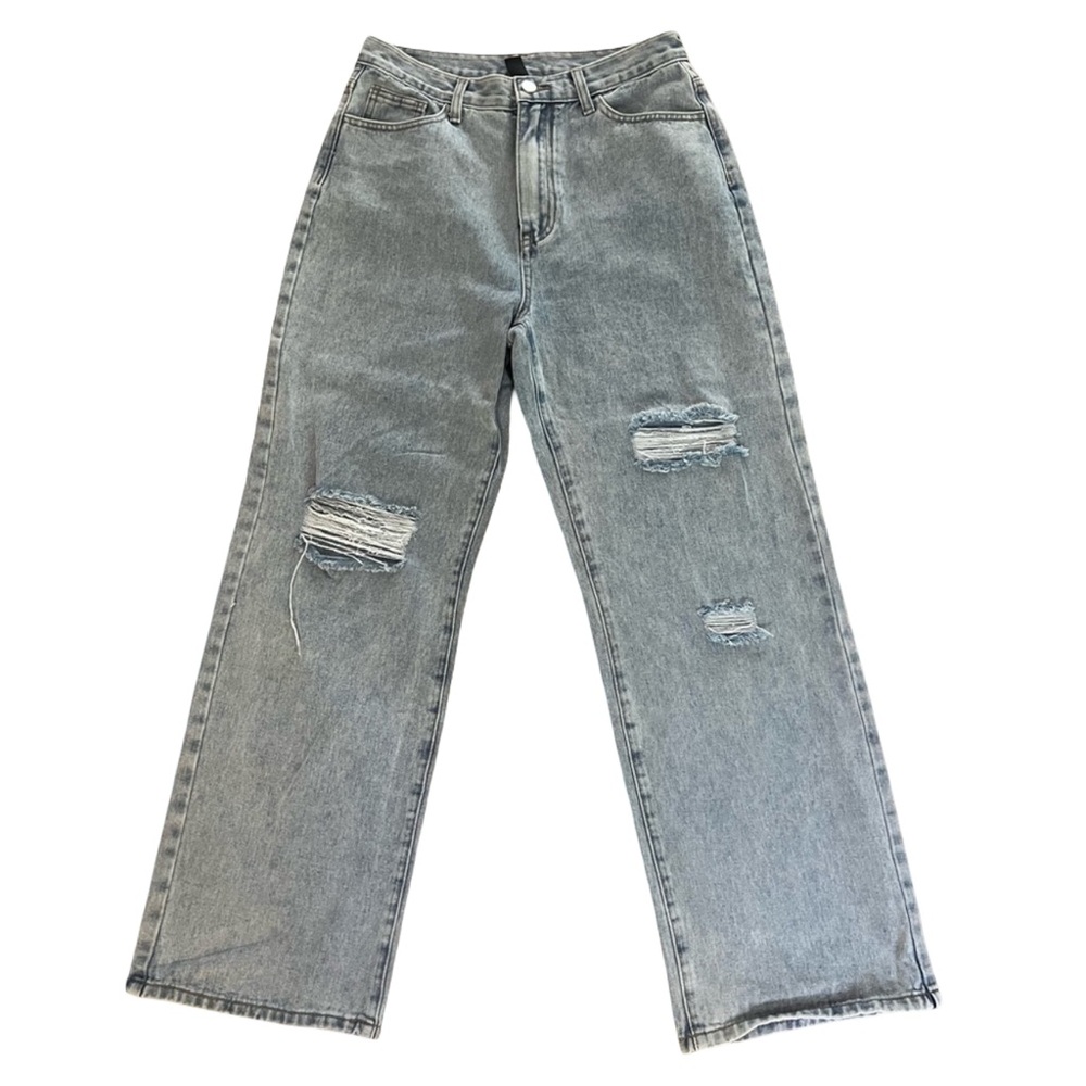 CIDER Denim Basic Ripped Jeans